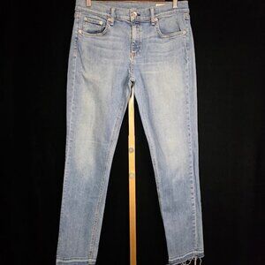 RAG & BONE "The DRE Mid-Rise Slim Boyfriend" Stretch Jeans in Rove Sz 30
